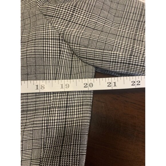 VIntage Christian Dior 12 Plaid Double-Breasted Casual Blazer Business Casual - Picture 5 of 9